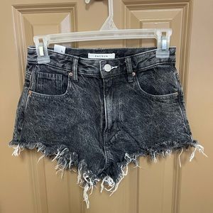 Grey High Rise Pacsun Shorts